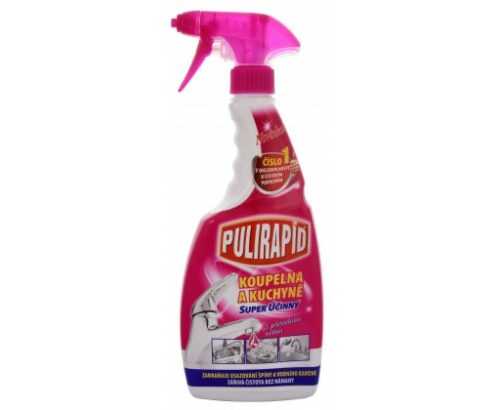 Pulirapid čistící prostředek na koupelny a kuchyně s octem  500 ml PULIRAPID