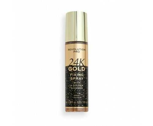 Revolution PRO Fixační sprej na make-up 24K Gold (Fixing Spray)  100 ml Revolution PRO
