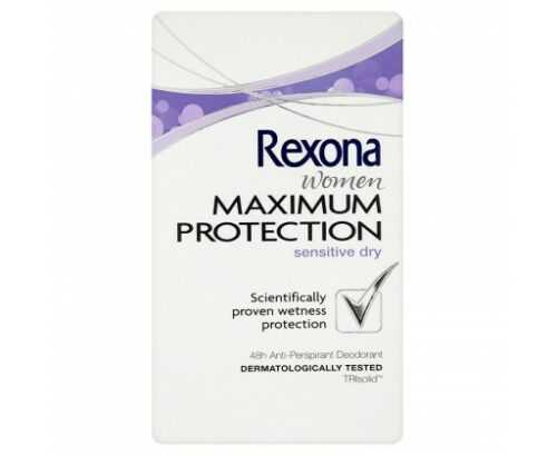 Rexona Maximum Protection Sensitive antiperspirační krém 45 ml Rexona