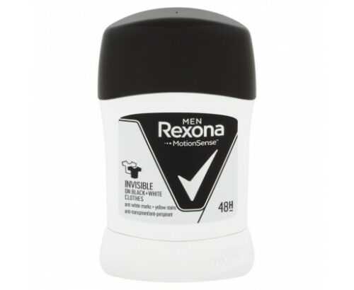 Rexona Men invisible on black+white clothes tuhý antiperspirant 50 ml Rexona