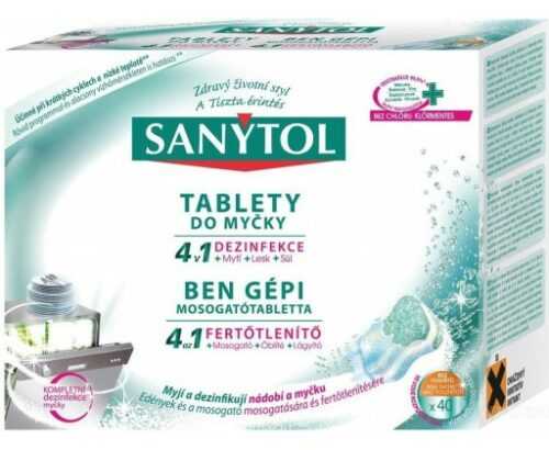 Sanytol 4v1 tablety do myčky 40 ks Sanytol