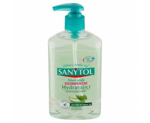 Sanytol dezinfekční hydratující mýdlo aloe vera & zelený čaj 250 ml Sanytol