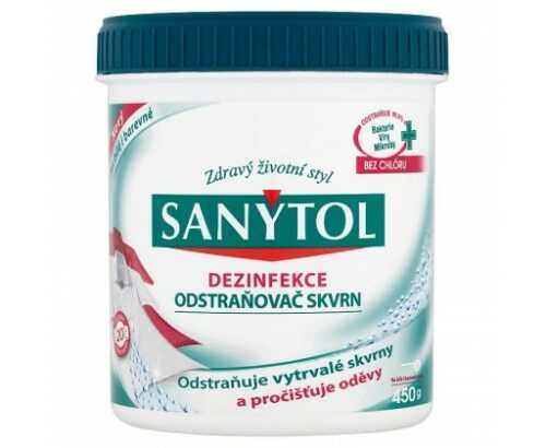 Sanytol dezinfekční odstraňovač skvrn z prádla 450 g Sanytol