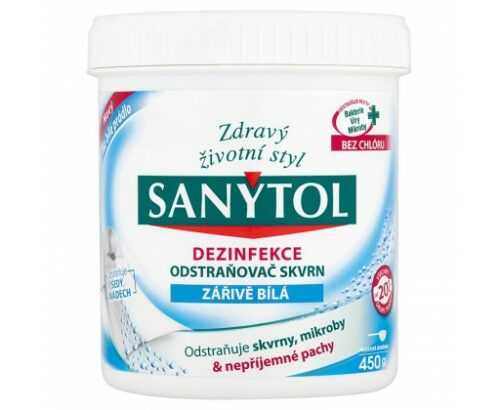Sanytol dezinfekční odstraňovač skvrn zářivě bílá 450 g Sanytol