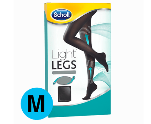 Scholl 20 Den Light LEGS™ Kompresní punčochové kalhoty černé