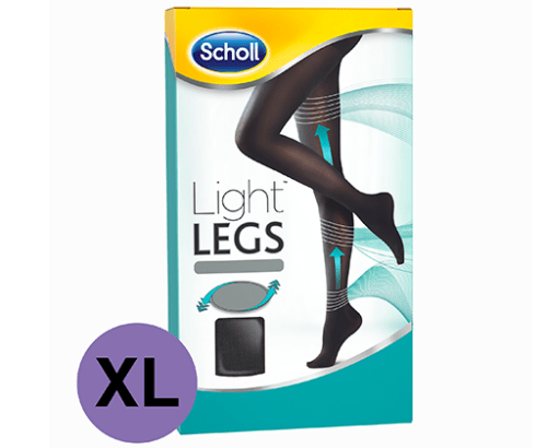 Scholl 20 Den Light LEGS™ Kompresní punčochové kalhoty černé