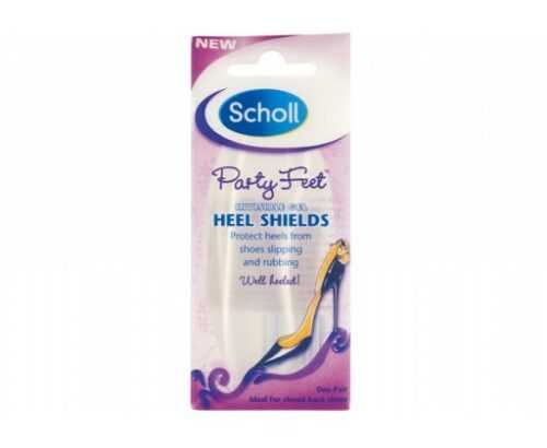 Scholl Party Feet Heel Shields gelové polštářky na paty 1 pár Scholl