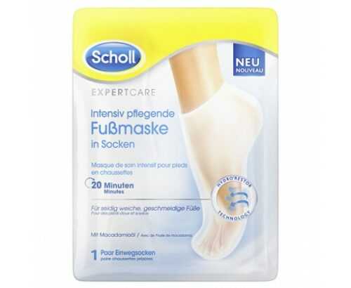 Scholl Vyživující maska na nohy s makadamovým olejem PediMask Expert Care (Foot Mask)  1 pár Scholl