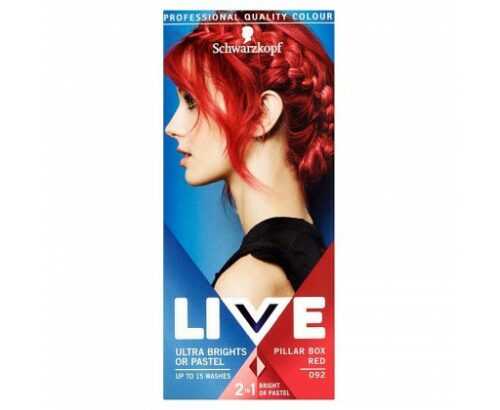 Schwarzkopf Live Ultra Brights or Pastel barva na vlasy  odstín Red 92 Schwarzkopf Live
