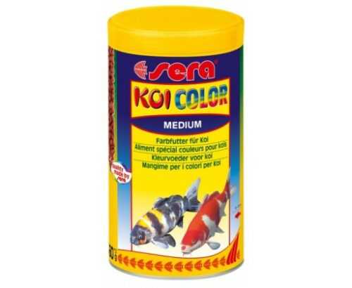 Sera doplňkové krmivo pro Koi - podpora vybarvení ryb Koi Color Medium 1000ml SERA