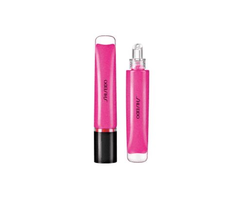 Shiseido Lesk na rty s hydratačním účinkem a třpytkami Shimmer GelGloss (Moisturizing Lip Gloss with Glowy Finish) 08 Sumire Magenta  9 ml Shiseido