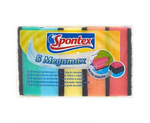 Spontex Megamax houbičky na nádobí 5 ks Spontex