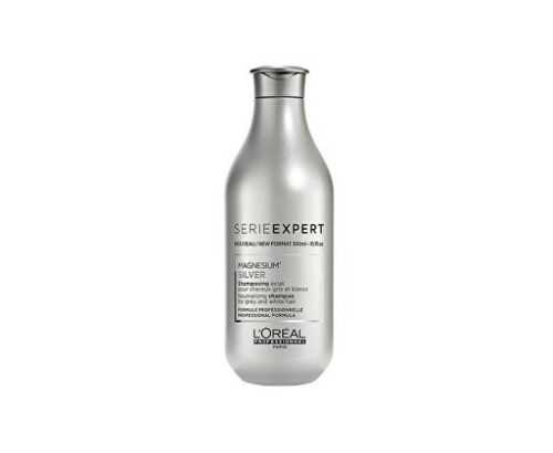 Stříbrný šampon pro šedé a bílé vlasy Magnesium Silver (Neutralising Shampoo For Grey And White Hair) 500 ml L'Oréal Professionnel