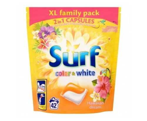 Surf Color & White kapsle na praní Hawaiian Dream 42 ks Surf