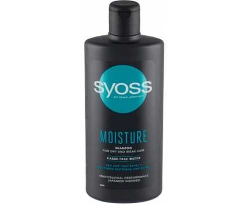 Syoss Hydratační šampon pro suché a slabé vlasy Moisture  440 ml Syoss