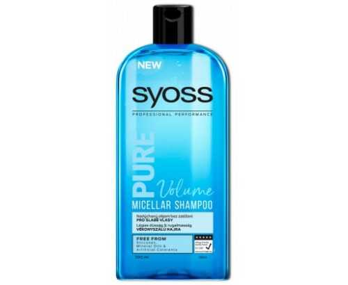 Syoss Micelární šampon pro objem normálních až jemných vlasů Pure Volume  440 ml Syoss