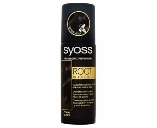 Syoss Root Retoucher korektor odrostlých vlasů černý 120 ml Syoss