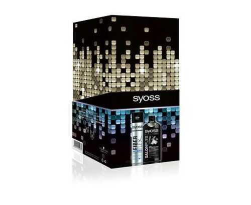 Syoss Salonplex & Fiber Flex dárková sada 500 ml + 300 ml Syoss