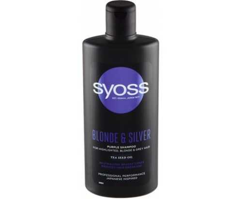 Syoss Šampon pro blond a šedivé vlasy Blond & Silver  440 ml Syoss