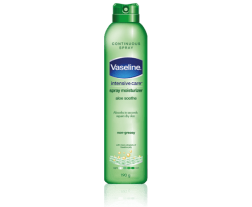 Vaseline tělový sprej Aloe Soothe 190 ml Vaseline