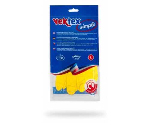 Vektex Simple rukavice úklidové velikost L 1 pár Vektex