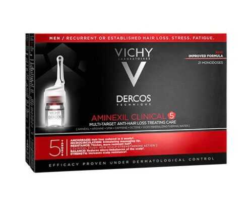 Vichy Multiúčelová kúra proti vypadávání vlasů pro muže Dercos Aminexil Clinical 5  21 x 6 ml Vichy