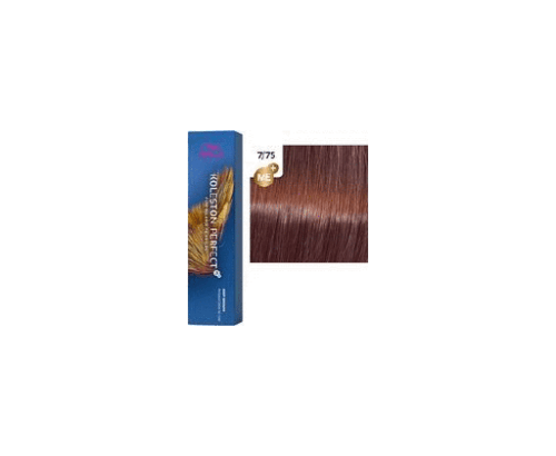 Wella Professionals Permanentní barva na vlasy Koleston Perfect ME™+ Deep Browns 7/75 60 ml Wella Professionals