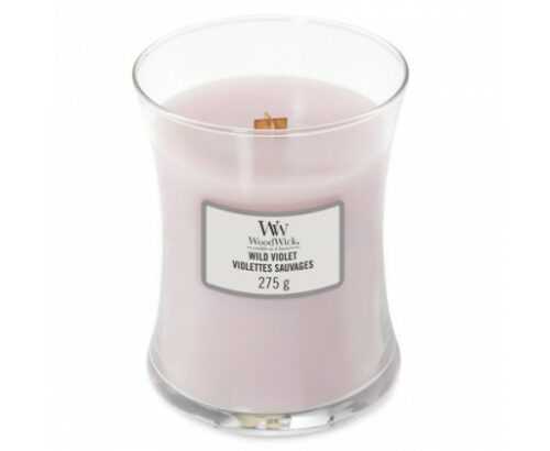 WoodWick vonná svíčka váza Wild Violet  275 g WoodWick