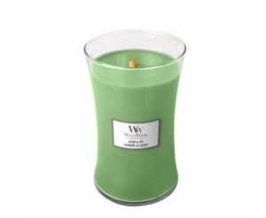 WoodWickb Vonná svíčka váza Hemp & Ivy  609