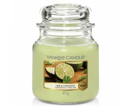 Yankee Candle Aromatická svíčka Classic střední Lime & Coriander  411 g Yankee Candle