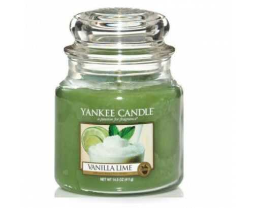 Yankee Candle Aromatická svíčka Classic střední Vanilka a limetka  411 g Yankee Candle
