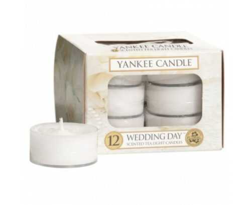 Yankee Candle Aromatické čajové svíčky Wedding Day   12 x 9