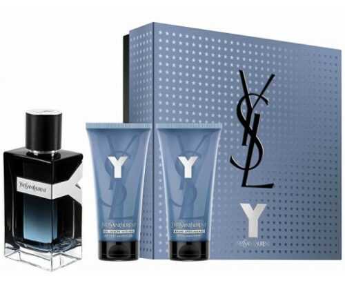 Yves Saint Laurent Y - EDP 100 ml + balzám po holení 50 ml + sprchový gel 50 ml Yves Saint Laurent
