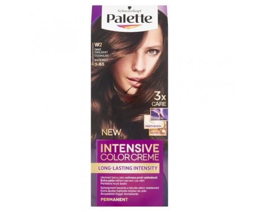 Schwarzkopf Palette Intensive Color Creme barva na vlasy  odstín tmavě čokoládový W2 Palette