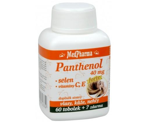 Panthenol 40 mg Forte + selen + vitamín C