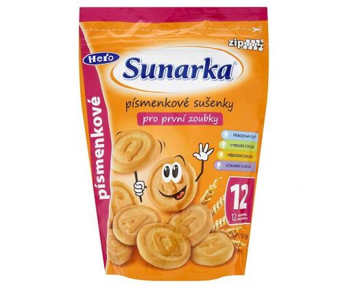 Sunarka Písmenkové sušenky pro první zoubky 150 g Sunarka