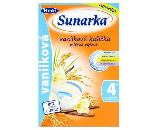 Sunarka Vanilková kašička mléčná rýžová 225 g Sunarka