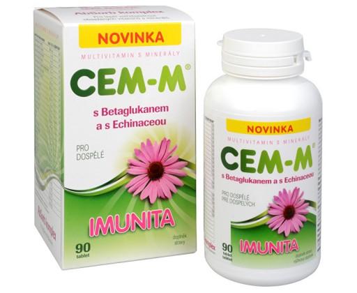 CEM-M s betaglukanem a s echinaceou Imunita 90 tbl. SALUTEM Pharma