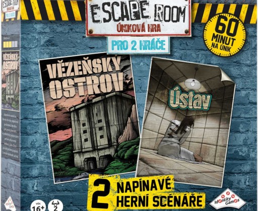 ADC Hra úniková Escape Room pro 2 hráče *SPOLEČENSKÉ HRY* HRAČKY