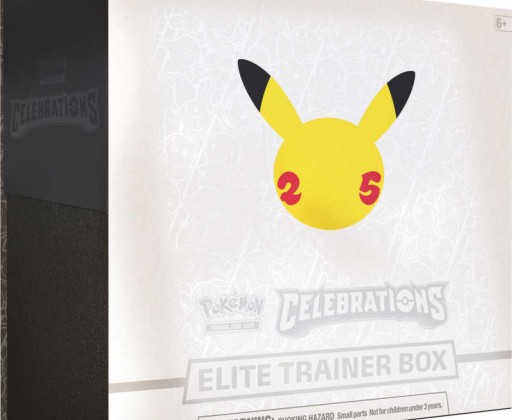 ADC Pokémon TCG Celebrations Elite Trainer Box set 15x booster s doplňky HRAČKY