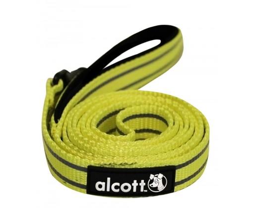 Alcott Reflexní vodítko pro psy žluté