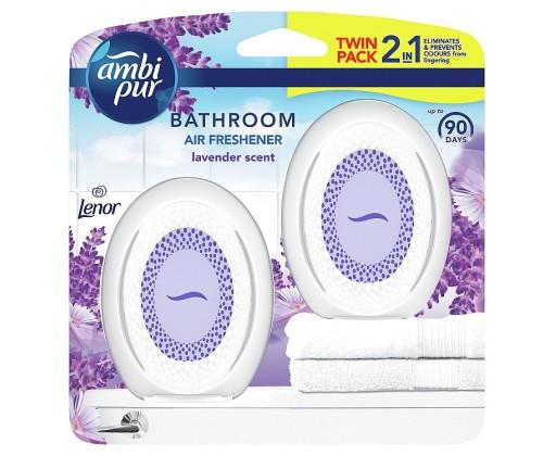 Ambi Pur Bathroom Lavender Osvěžovač Vzduchu 2 x 7