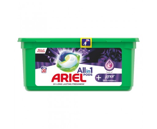 Ariel All-In-1 PODs + Lenor Unstoppables