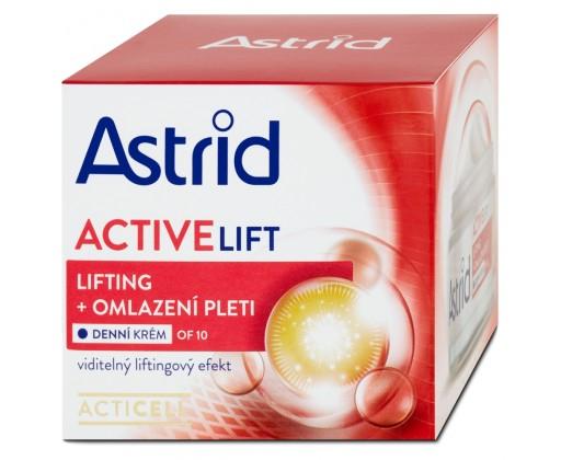 Astrid Active Lift Denní krém lifting + omlazení pleti OF 10 50 ml Astrid