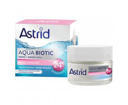 Astrid Aqua Biotic denní a noční krém pro suchou a citlivou pleť 50 ml Astrid