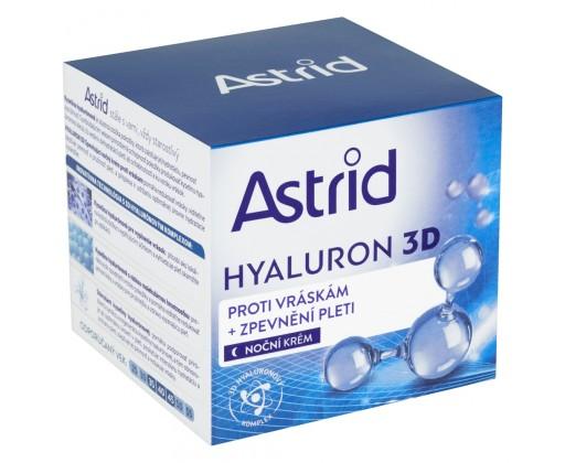 Astrid Hyaluron 3D zpevňující noční krém proti vráskám 50 ml Astrid