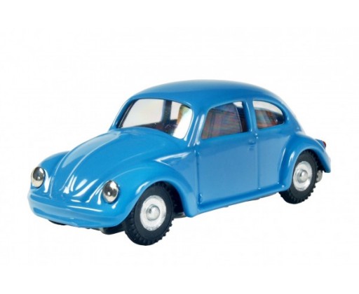 Auto VW brouk na klíček kov 11cm modré v krabičce Kovap Kovap