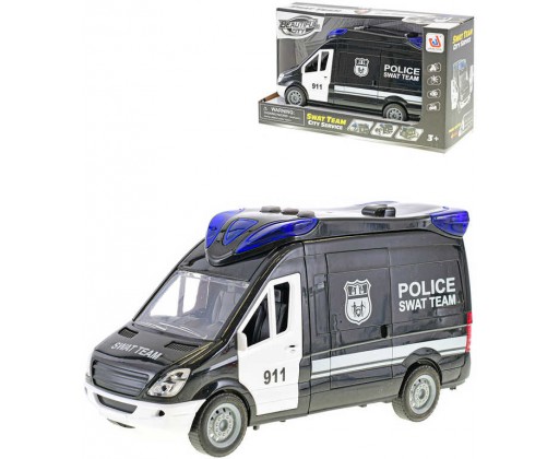 Auto policie zásahová jednotka 26cm na baterie plast Světlo Zvuk _Ostatní 1_