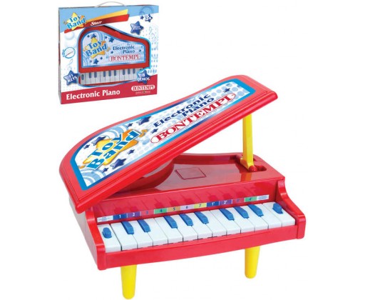 BONTEMPI Piano dětské elektronické na baterie Zvuk *HUDEBNÍ NÁSTROJE* Bontempi