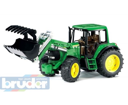 BRUDER 02052 (2052) Traktor John Deere 6920 s přední lžící Bruder